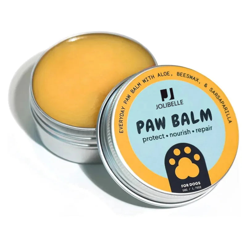Private Label Natural Revitalizing Dog Paw Balm Nourish Protect Repair Damaged Pet Paw Balm Moisturizer Soother Dog Paw Pad Balm